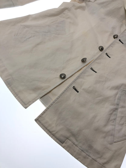 【中古品】【メンズ】 BURBERRY BLACK LABEL バーバリーブラックレーベル JACKET WHITE ジャケット ライトアウター 141-260815-rt-06-tagh サイズ：L カラー：ホワイト 万代Net店