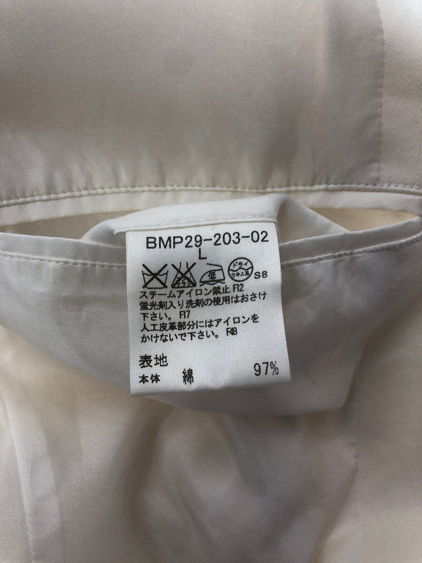 【中古品】【メンズ】 BURBERRY BLACK LABEL バーバリーブラックレーベル JACKET WHITE ジャケット ライトアウター 141-260815-rt-06-tagh サイズ：L カラー：ホワイト 万代Net店