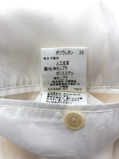 【中古品】【メンズ】 BURBERRY BLACK LABEL バーバリーブラックレーベル JACKET WHITE ジャケット ライトアウター 141-260815-rt-06-tagh サイズ：L カラー：ホワイト 万代Net店