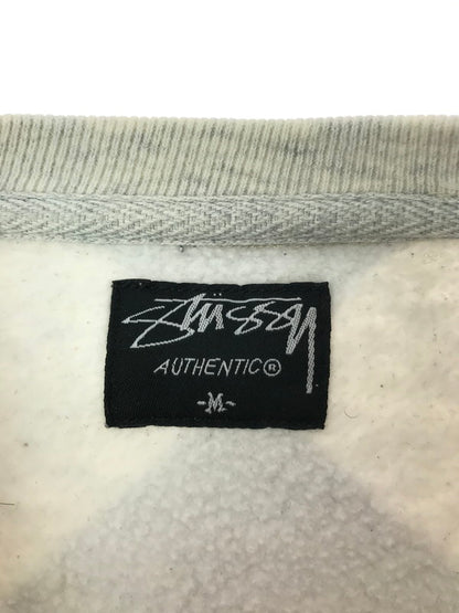 【中古品】【メンズ】 STUSSY ステューシー 00's ARGYLE CREW NECK SWEAT SHIRT GRAY 2000年代 アーガイル クルー ネック スウェット シャツ トレーナー 142-260807-rt-03-tagh サイズ：M カラー：グレー 万代Net店