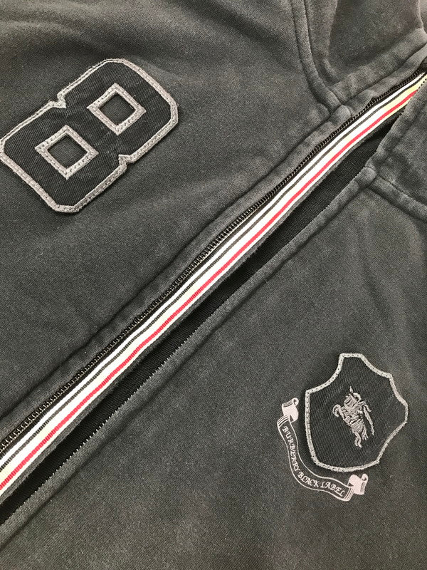 【中古品】【メンズ】 BURBERRY BLACK LABEL バーバリー ブラック レーベル COTTON POLY TRUCK JACKET BMV24-206-09 コットン ポリ トラック ジャケット ライトアウター 141-260807-rt-05-tagh サイズ：3 カラー：ブラック 万代Net店