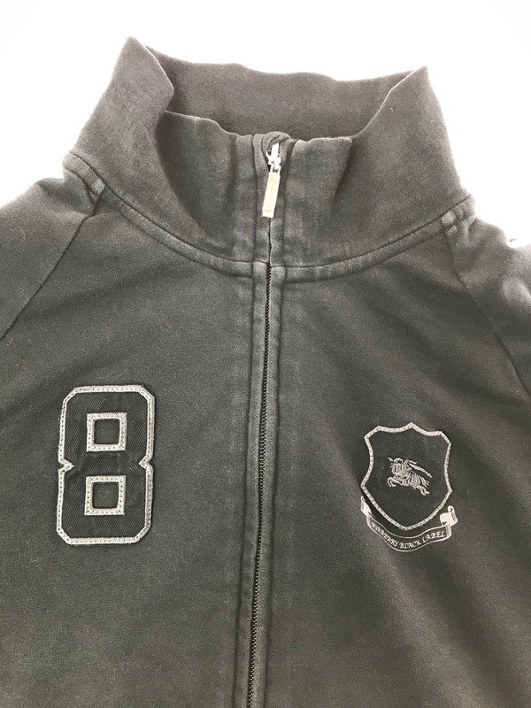 【中古品】【メンズ】 BURBERRY BLACK LABEL バーバリー ブラック レーベル COTTON POLY TRUCK JACKET BMV24-206-09 コットン ポリ トラック ジャケット ライトアウター 141-260807-rt-05-tagh サイズ：3 カラー：ブラック 万代Net店