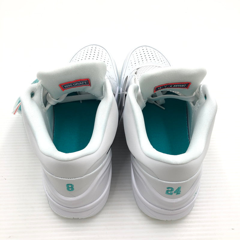 【中古美品】【メンズ】 NIKE ナイキ KOBE 4 PROTRO DRAFT PACK GRIZZLIES IV6585-900 コービー4 プロトロ ドラフトパック スニーカー 靴 160-260806-rt-20-tagh サイズ：27.5cm US9.5 カラー：ホワイト 万代Net店