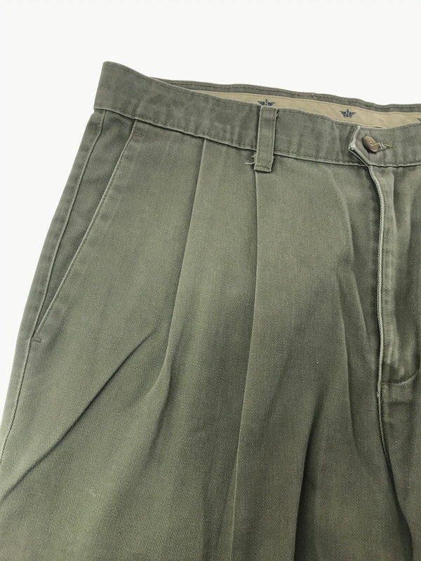 【中古品】【メンズ】 DOCKERS ドッカーズ KHAKI 90's PANTS OLIVE 90年代 パンツ ボトムス 157-260808-rt-14-tagh サイズ：W36 L30 カラー：オリーブ 万代Net店