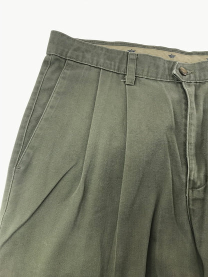 【中古品】【メンズ】 DOCKERS ドッカーズ KHAKI 90's PANTS OLIVE 90年代 パンツ ボトムス 157-260808-rt-14-tagh サイズ：W36 L30 カラー：オリーブ 万代Net店