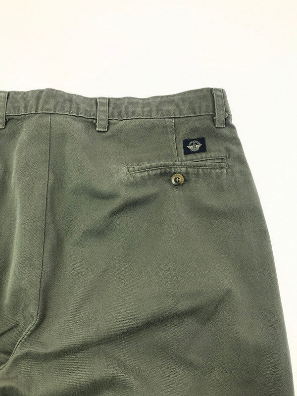 【中古品】【メンズ】 DOCKERS ドッカーズ KHAKI 90's PANTS OLIVE 90年代 パンツ ボトムス 157-260808-rt-14-tagh サイズ：W36 L30 カラー：オリーブ 万代Net店