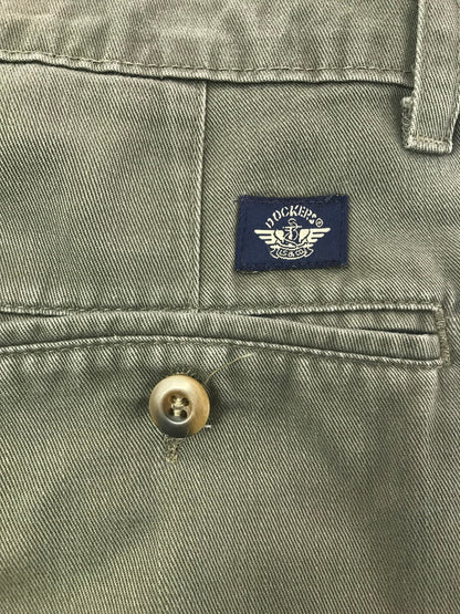 【中古品】【メンズ】 DOCKERS ドッカーズ KHAKI 90's PANTS OLIVE 90年代 パンツ ボトムス 157-260808-rt-14-tagh サイズ：W36 L30 カラー：オリーブ 万代Net店