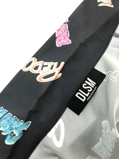 【中古品】【メンズ】 DUALISM BRUSHED デュアリズム OPEN COLLAR SHIRT NEON BLACK オープンカラー半袖シャツ ストリート 142-260822-su-06-tagh サイズ：F カラー：ネオンブラック 万代Net店