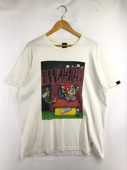 【中古品】【メンズ】 APPLEBUM アップルバム 18SS DOGGYSTYLE SS TEE WHITE ドギースタイル 半袖カットソー ストリート ヘビーウェイト 142-260822-su-03-tagh サイズ：XL カラー：ホワイト 万代Net店