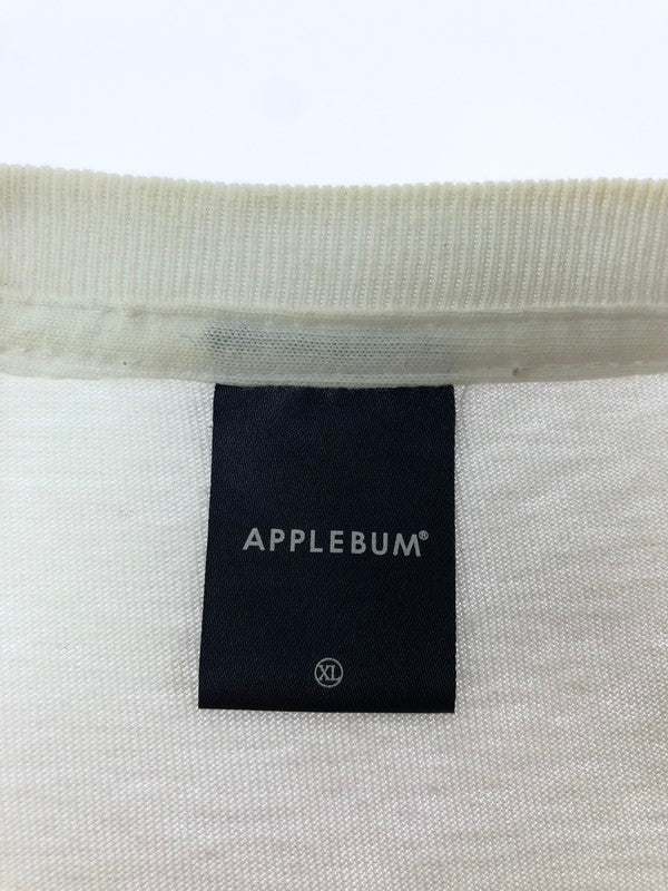 【中古品】【メンズ】 APPLEBUM アップルバム 18SS DOGGYSTYLE SS TEE WHITE ドギースタイル 半袖カットソー ストリート ヘビーウェイト 142-260822-su-03-tagh サイズ：XL カラー：ホワイト 万代Net店