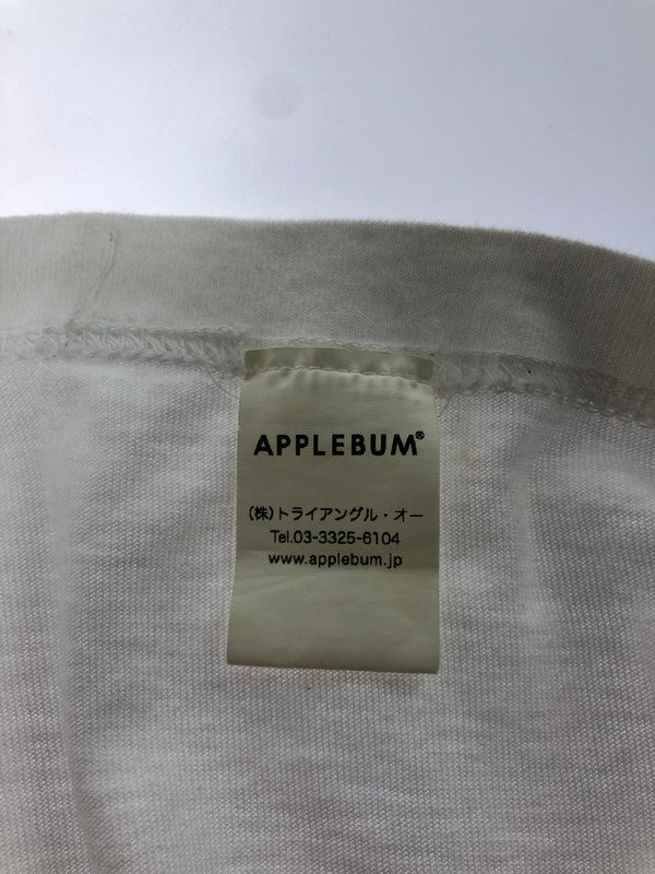 【中古品】【メンズ】 APPLEBUM アップルバム 18SS DOGGYSTYLE SS TEE WHITE ドギースタイル 半袖カットソー ストリート ヘビーウェイト 142-260822-su-03-tagh サイズ：XL カラー：ホワイト 万代Net店