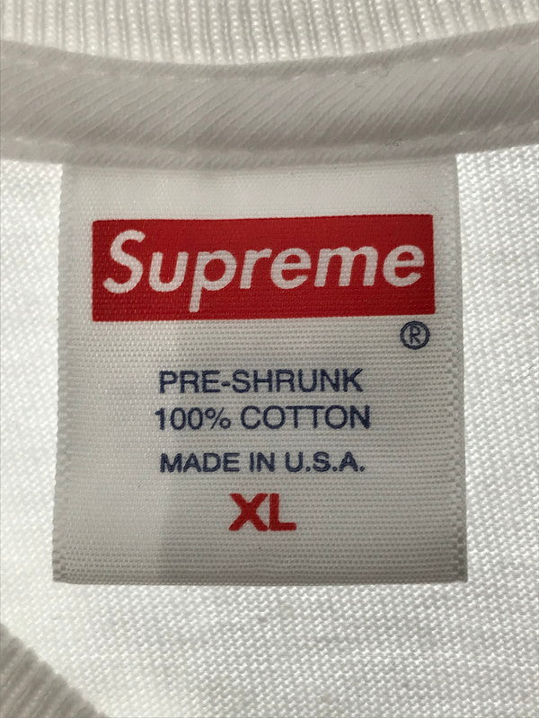 【中古品】【メンズ】 SUPREME シュプリーム 21SS APES TEE WHITE 21年 春夏 ショートスリーブ Tシャツ 半袖Tシャツ トップス 149-260808-rt-01-tagh サイズ：XL カラー：ホワイト 万代Net店