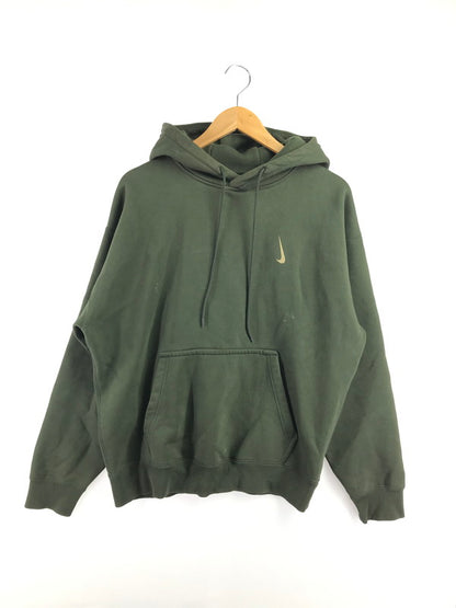【中古品】【メンズ】 NIKE ナイキ × BILLIE EILISH ビリー アイリッシュ FLEECE HOODIE DQ7751-355 フリース フーディー 148-260807-rt-06-tagh サイズ：L カラー：グリーン系 万代Net店