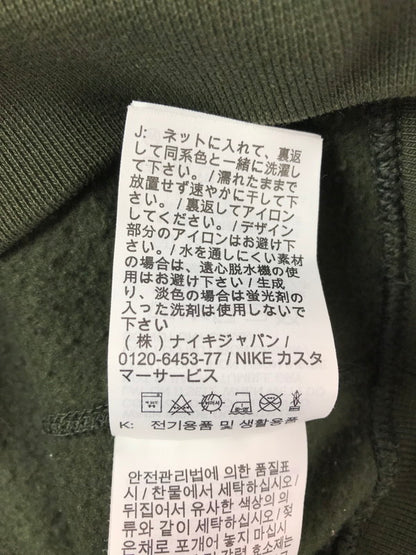 【中古品】【メンズ】 NIKE ナイキ × BILLIE EILISH ビリー アイリッシュ FLEECE HOODIE DQ7751-355 フリース フーディー 148-260807-rt-06-tagh サイズ：L カラー：グリーン系 万代Net店
