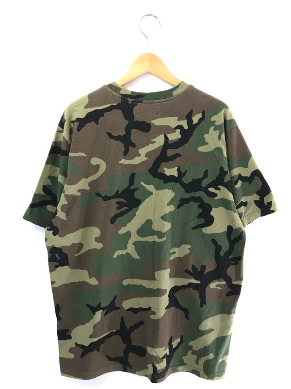 【中古品】【メンズ】 SUPREME シュプリーム 25SS SMALL BOX LOGO CAMO スモール ボックス ロゴ Tシャツ 半袖Tシャツ トップス 149-260808-rt-03-tagh サイズ：L カラー：カーキ系 万代Net店