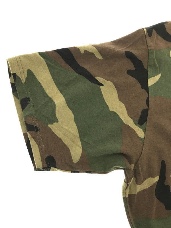 【中古品】【メンズ】 SUPREME シュプリーム 25SS SMALL BOX LOGO CAMO スモール ボックス ロゴ Tシャツ 半袖Tシャツ トップス 149-260808-rt-03-tagh サイズ：L カラー：カーキ系 万代Net店