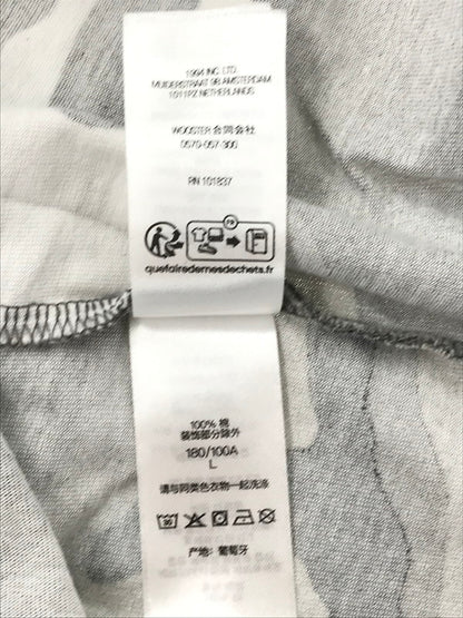 【中古品】【メンズ】 SUPREME シュプリーム 25SS SMALL BOX LOGO L/S TEE GRAY CAMO 25年春夏 スモールボックス ロゴ ロングスリーブ Tシャツ トップス 149-260808-rt-07-tagh サイズ：L カラー：グレー系 万代Net店