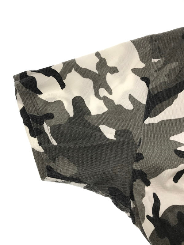 【中古品】【メンズ】 SUPREME シュプリーム 25SS WASHED CAMO POLO SHIRT 25年春夏 ウォッシュド カモ ポロシャツ トップス 149-260808-rt-05-tagh サイズ：M カラー：グレー系 万代Net店