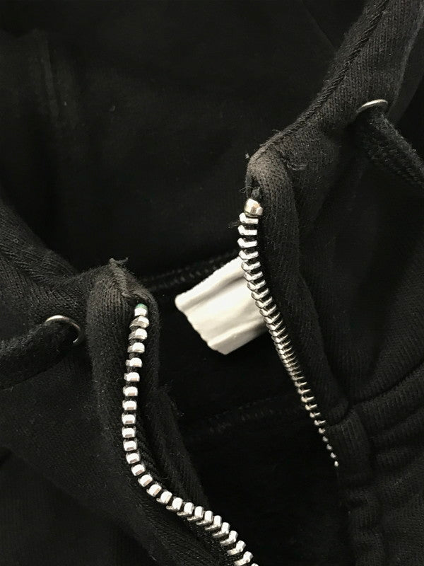 【中古品】【メンズ】 SUPREME シュプリーム × NIKE ナイキ ZIP UP HOODIE HF9633-010 ジップアップフーディー パーカー トップス 149-260809-hi-01-tagh サイズ：M カラー：ブラック 万代Net店