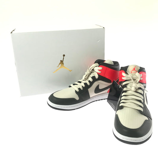 【中古美品】【メンズ】 NIKE ナイキ WOMEN'S AIR JORDAN 1 MID LIGHT OREWOOD BROWN DQ6078-100 ウィメンズ エア ジョーダン スニーカー 靴 160-260806-rt-26-tagh サイズ：29cm US12 カラー：LT OREWOOD BRN/NEWSPRINT 万代Net店