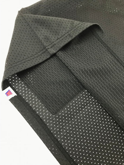 【中古品】【メンズ】 WOODBLOCK ウッドブロック MESH FOOTBALL L/S SHIRT BLACK メッシュ フットボール シャツ トップス 142-260807-rt-04-tagh サイズ：F カラー：ブラック 万代Net店