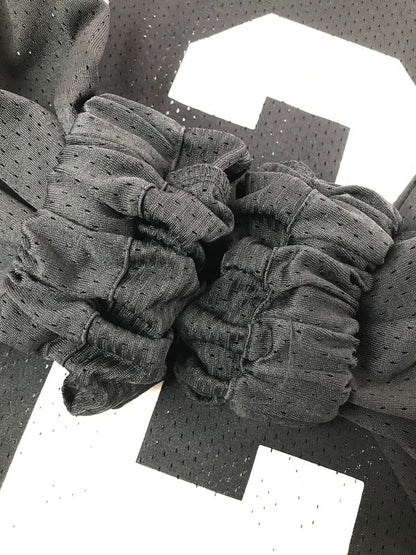 【中古品】【メンズ】 WOODBLOCK ウッドブロック MESH FOOTBALL L/S SHIRT BLACK メッシュ フットボール シャツ トップス 142-260807-rt-04-tagh サイズ：F カラー：ブラック 万代Net店