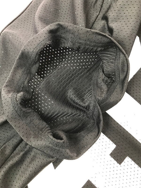 【中古品】【メンズ】 WOODBLOCK ウッドブロック MESH FOOTBALL L/S SHIRT BLACK メッシュ フットボール シャツ トップス 142-260807-rt-04-tagh サイズ：F カラー：ブラック 万代Net店