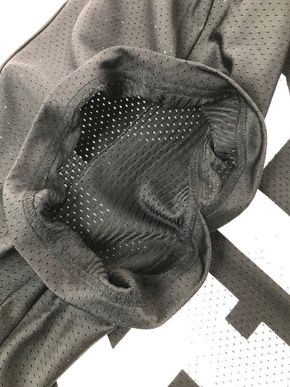 【中古品】【メンズ】 WOODBLOCK ウッドブロック MESH FOOTBALL L/S SHIRT BLACK メッシュ フットボール シャツ トップス 142-260807-rt-04-tagh サイズ：F カラー：ブラック 万代Net店