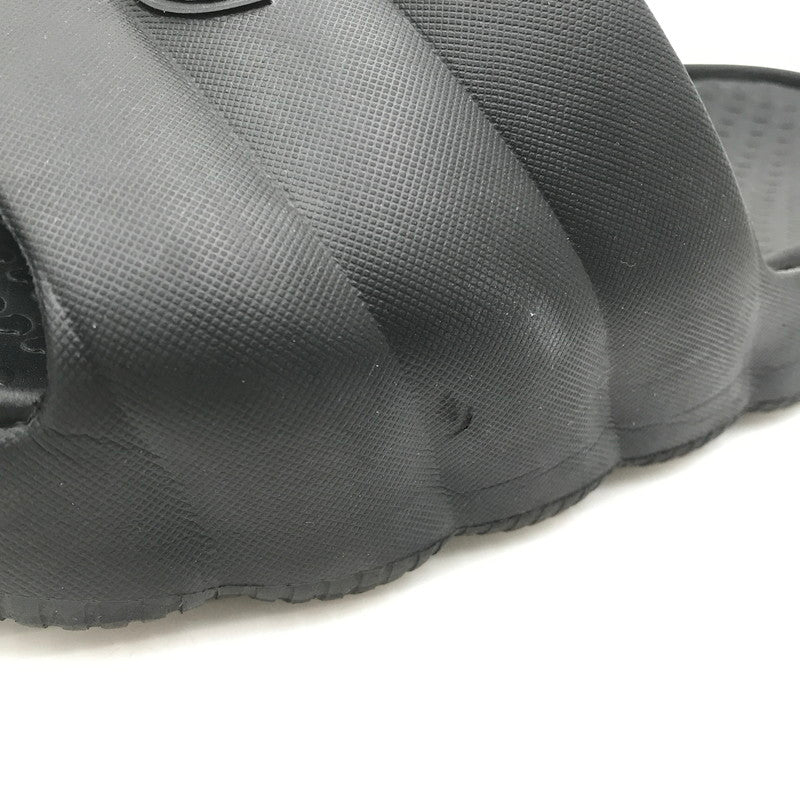 【中古品】【メンズ】 MONCLER モンクレール LILO SHOWER SANDAL BLACK シャワー サンダル 靴 164-260815-rt-27-tagh サイズ：44 カラー：ブラック 万代Net店
