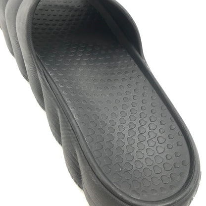 【中古品】【メンズ】 MONCLER モンクレール LILO SHOWER SANDAL BLACK シャワー サンダル 靴 164-260815-rt-27-tagh サイズ：44 カラー：ブラック 万代Net店