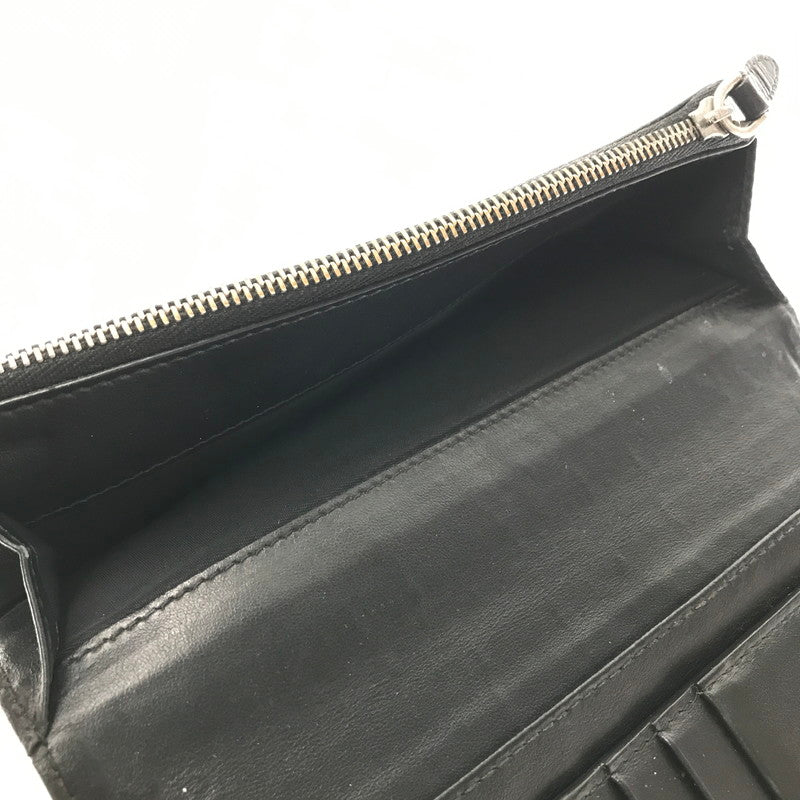 【中古品】【メンズ】 BURBERRY バーバリー TB MONOGRAM BI-FOLD LONG WALLET TB MONOGRAM BI-FOLD LONG WALLET モノグラム 二つ折り財布 財布 181-260809-rt-16-tagh カラー：ブラック 万代Net店