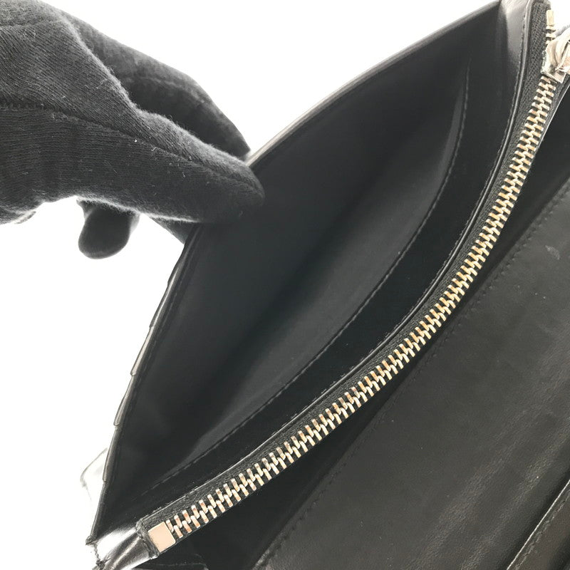 【中古品】【メンズ】 BURBERRY バーバリー TB MONOGRAM BI-FOLD LONG WALLET TB MONOGRAM BI-FOLD LONG WALLET モノグラム 二つ折り財布 財布 181-260809-rt-16-tagh カラー：ブラック 万代Net店