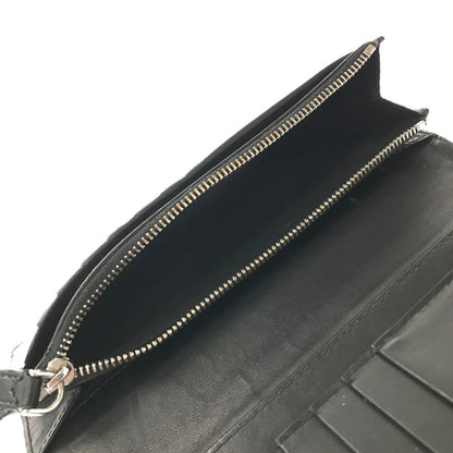 【中古品】【メンズ】 BURBERRY バーバリー TB MONOGRAM BI-FOLD LONG WALLET TB MONOGRAM BI-FOLD LONG WALLET モノグラム 二つ折り財布 財布 181-260809-rt-16-tagh カラー：ブラック 万代Net店