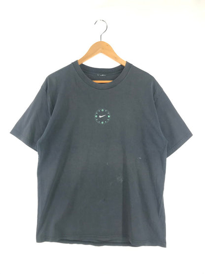 【現状渡し品】【メンズ】 NIKE ナイキ 90's～00's COMPASS LOGO T-SHIRT BLACK コンパス ロゴ 半袖Tシャツ トップス 146-260807-rt-13-tagh サイズ：不明 下記参照 カラー：ブラック 万代Net店