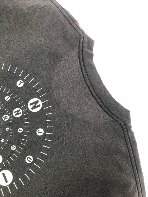 【現状渡し品】【メンズ】 NIKE ナイキ 90's～00's COMPASS LOGO T-SHIRT BLACK コンパス ロゴ 半袖Tシャツ トップス 146-260807-rt-13-tagh サイズ：不明 下記参照 カラー：ブラック 万代Net店