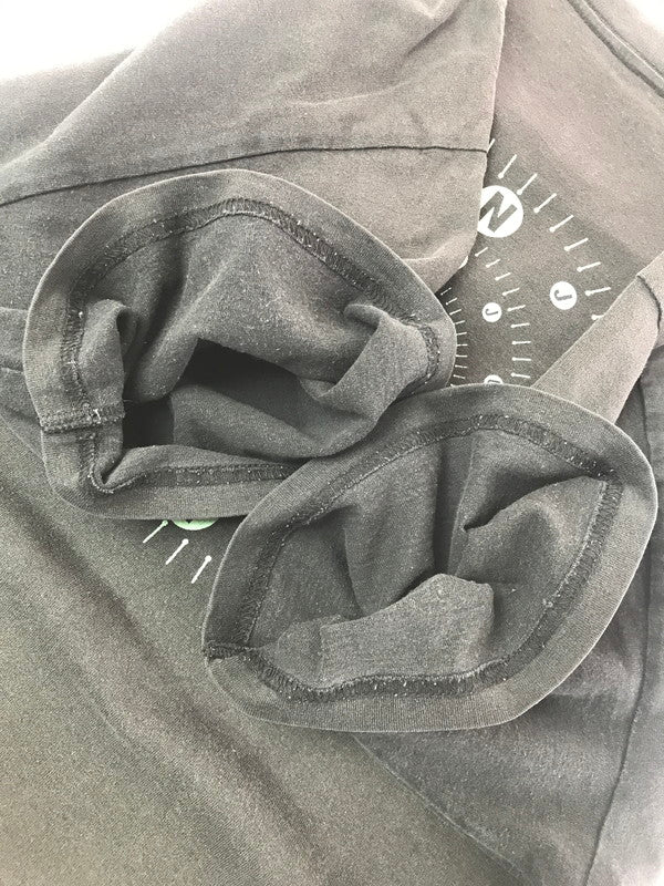 【現状渡し品】【メンズ】 NIKE ナイキ 90's～00's COMPASS LOGO T-SHIRT BLACK コンパス ロゴ 半袖Tシャツ トップス 146-260807-rt-13-tagh サイズ：不明 下記参照 カラー：ブラック 万代Net店