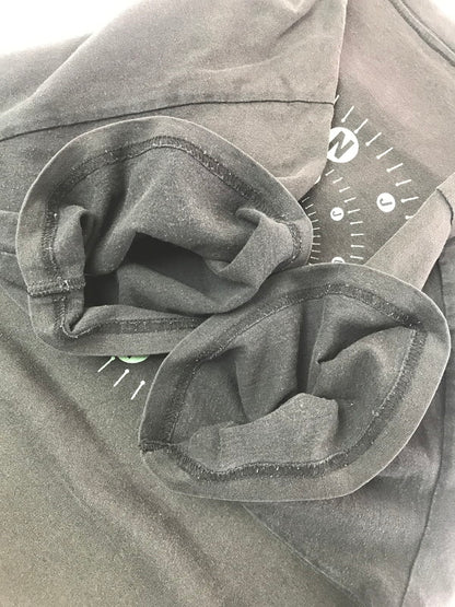 【現状渡し品】【メンズ】 NIKE ナイキ 90's～00's COMPASS LOGO T-SHIRT BLACK コンパス ロゴ 半袖Tシャツ トップス 146-260807-rt-13-tagh サイズ：不明 下記参照 カラー：ブラック 万代Net店