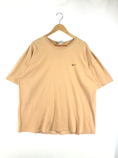 【現状渡し品】【メンズ】 NIKE ナイキ 90's SWOOSH LOGO T-SHIRT BEIGE 90年代 スウォッシュ ロゴ Tシャツ メキシコ製 トップス 146-260807-rt-12-tagh サイズ：XXL カラー：ベージュ 万代Net店