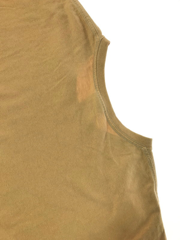 【現状渡し品】【メンズ】 NIKE ナイキ 90's SWOOSH LOGO T-SHIRT BEIGE 90年代 スウォッシュ ロゴ Tシャツ メキシコ製 トップス 146-260807-rt-12-tagh サイズ：XXL カラー：ベージュ 万代Net店