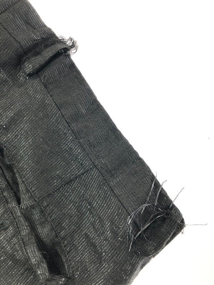 【現状渡し品】【メンズ】 EMPORIO ARMANI エンポリオ アルマーニ SLACKS PANTS BLACK スラックス パンツ ボトムス イタリア製 152-260808-rt-20-tagh サイズ：54 カラー：ブラック 万代Net店