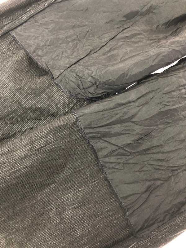 【現状渡し品】【メンズ】 EMPORIO ARMANI エンポリオ アルマーニ SLACKS PANTS BLACK スラックス パンツ ボトムス イタリア製 152-260808-rt-20-tagh サイズ：54 カラー：ブラック 万代Net店