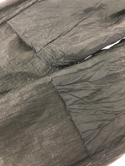 【現状渡し品】【メンズ】 EMPORIO ARMANI エンポリオ アルマーニ SLACKS PANTS BLACK スラックス パンツ ボトムス イタリア製 152-260808-rt-20-tagh サイズ：54 カラー：ブラック 万代Net店