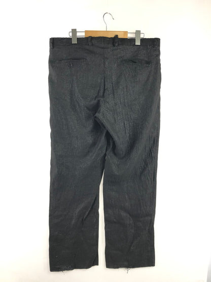 【現状渡し品】【メンズ】 EMPORIO ARMANI エンポリオ アルマーニ SLACKS PANTS BLACK スラックス パンツ ボトムス イタリア製 152-260808-rt-20-tagh サイズ：54 カラー：ブラック 万代Net店