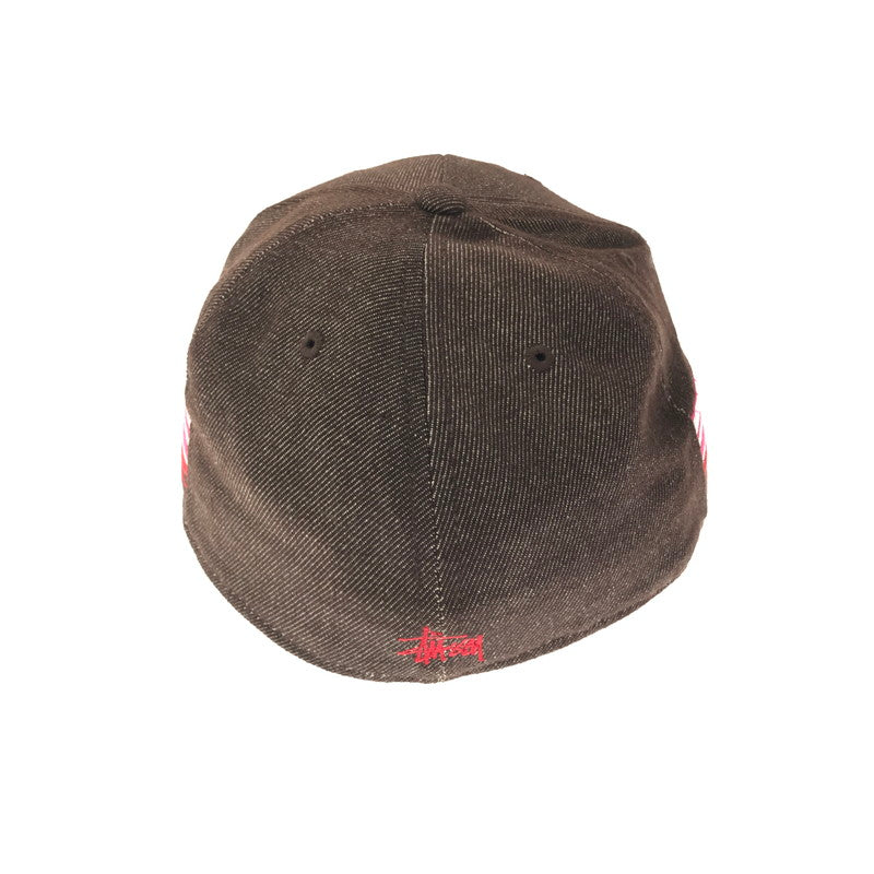 【中古品】【メンズ】 STUSSY HEAD GEAR ステューシー ヘッド ギア 00's SS LINK CAP BROWN 2000年代 リンク キャップ 帽子 185-260809-rt-12-tagh サイズ：S-M カラー：ブラウン 万代Net店