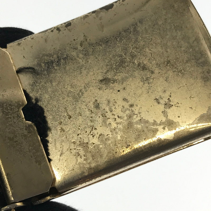 【中古品】【メンズ】 FUBU フブ GACHA BELT ガチャ ベルト 205-260812-rt-16-tagh カラー：ブラック/ゴールド 万代Net店