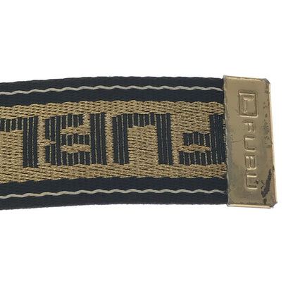【中古品】【メンズ】 FUBU フブ GACHA BELT ガチャ ベルト 205-260812-rt-16-tagh カラー：ブラック/ゴールド 万代Net店