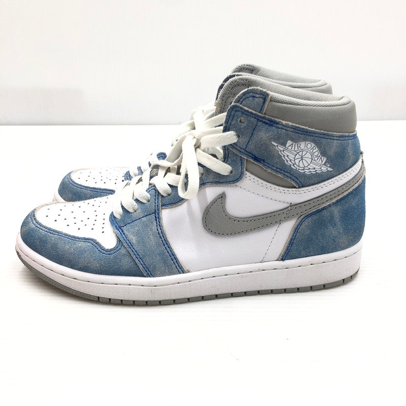 【中古品】【メンズ】 NIKE ナイキ AIR JORDAN 1 HIGH OG HYPER ROYAL 555088-402 エア ジョーダン 1 ハイ オージー スニーカー 靴 160-260807-rt-21-tagh サイズ：26.5cm US8.5 カラー：HYPER ROYAL/WHITE-LIGHT SMOKE GREY 万代Net店