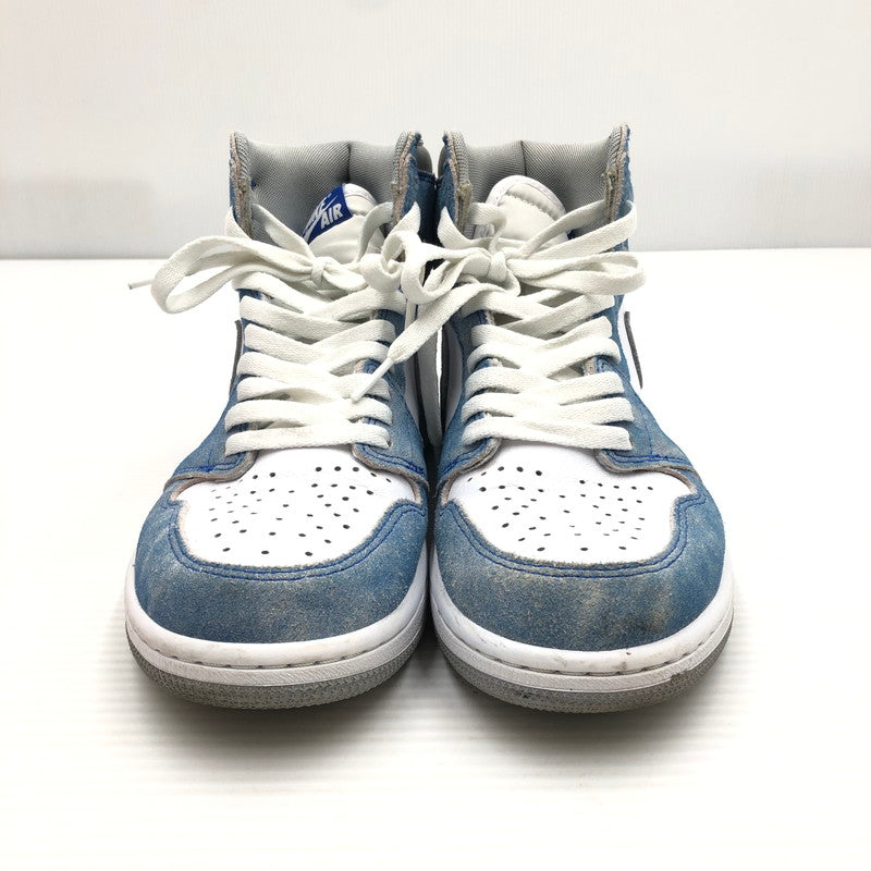 【中古品】【メンズ】 NIKE ナイキ AIR JORDAN 1 HIGH OG HYPER ROYAL 555088-402 エア ジョーダン 1 ハイ オージー スニーカー 靴 160-260807-rt-21-tagh サイズ：26.5cm US8.5 カラー：HYPER ROYAL/WHITE-LIGHT SMOKE GREY 万代Net店