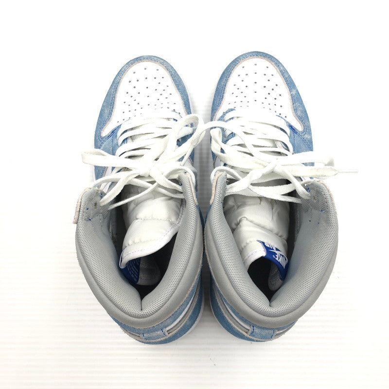 【中古品】【メンズ】 NIKE ナイキ AIR JORDAN 1 HIGH OG HYPER ROYAL 555088-402 エア ジョーダン 1 ハイ オージー スニーカー 靴 160-260807-rt-21-tagh サイズ：26.5cm US8.5 カラー：HYPER ROYAL/WHITE-LIGHT SMOKE GREY 万代Net店