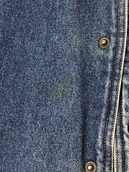 【現状渡し品】【メンズ】 INCROWD インクラウド DENIM STADIUM JACKET デニム スタジアム ジャケット アウター 146-260917-rt-43-tagh サイズ：4X カラー：インディゴ/ベージュ 万代Net店
